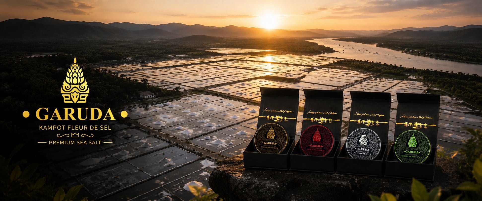 Kampot salt pans